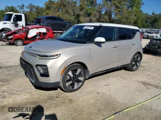 2020 Kia Soul EX with VIN KNDJ33AU0L7036636, listed as a Copart auction lot 48687515 with 88,428 mi miles and Non Repairable. Bid and sale history available at carsss.com. Image 1.