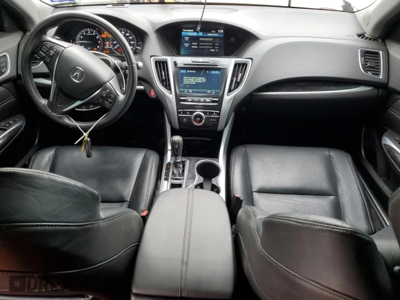 2018 Acura TLX Technology with VIN 19UUB1F56JA005169, listed as a Copart auction lot 51704375 with 129,442 mi miles and Salvage Title. Bid and sale history available at DreamBid. Image 8.