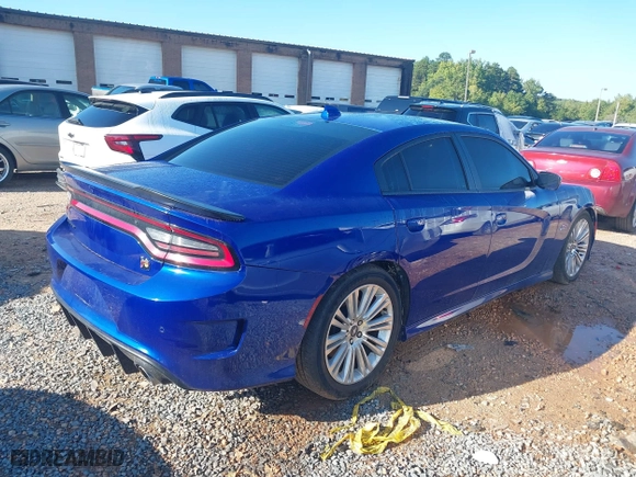 2020 Dodge Charger Scat Pack with VIN 2C3CDXGJ0LH224026, listed as a IAAI auction lot 40021773 with 38,253 mi miles. Bid and sale history available at carsss.com. Image 4.