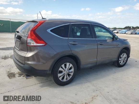 2014 Honda CR-V EX-L with VIN 2HKRM3H79EH512414, listed as a Copart auction lot 53262535 with 90,978 mi miles and Salvage Title. Bid and sale history available at carsss.com. Image 3.