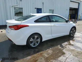 2013 Hyundai Elantra Coupe GS with VIN KMHDH6AE5DU022805, listed as a Copart auction lot 52620345 with 190,607 mi miles and Salvage Title. Bid and sale history available at carsss.com. Image 3.