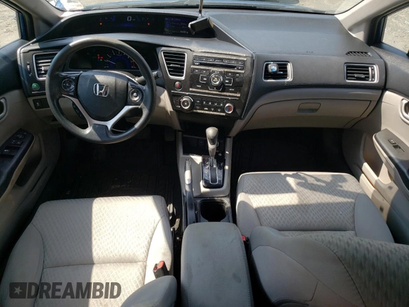 2014 Honda Civic Sedan LX with VIN 2HGFB2F59EH545296, listed as a Copart auction lot 52674245 with 140,871 mi miles and Salvage Title. Bid and sale history available at carsss.com. Image 8.