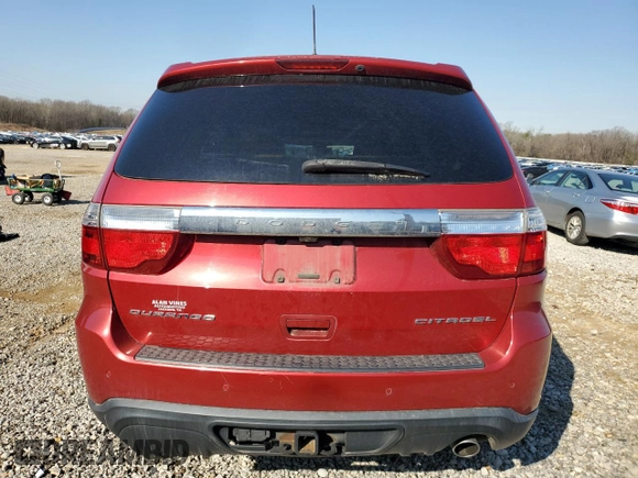 2011 Dodge Durango Citadel with VIN 1D4RD5GG0BC603143, listed as a Copart auction lot 48382145 with 119,490 mi miles and Clean title. Bid and sale history available at DreamBid. Image 6.