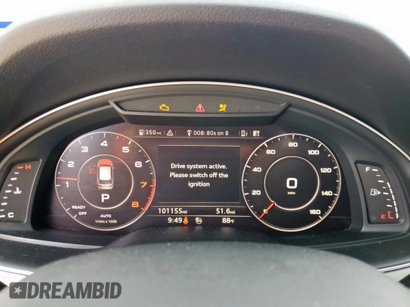 2018 Audi Q7 Premium Plus с VIN WA1LHAF71JD001176, выставлен на аукционе Copart как лот 60930415 с пробегом 101 155 миль миль и Списание • Salvage title. История ставок и продаж доступна на DreamBid. Изображение 9.