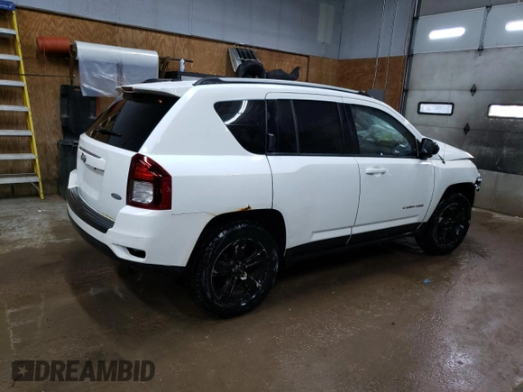 2017 Jeep Compass High Altitude with VIN 1C4NJDEB2HD204405, listed as a Copart auction lot 51505555 with 162,630 mi miles and Clean title. Bid and sale history available at DreamBid. Image 3.