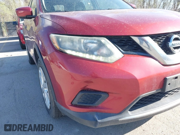 2016 Nissan Rogue SV with VIN 5N1AT2MV5GC781986, listed as a IAAI auction lot 41917919 with 195,870 mi miles. Bid and sale history available at carsss.com. Image 6.