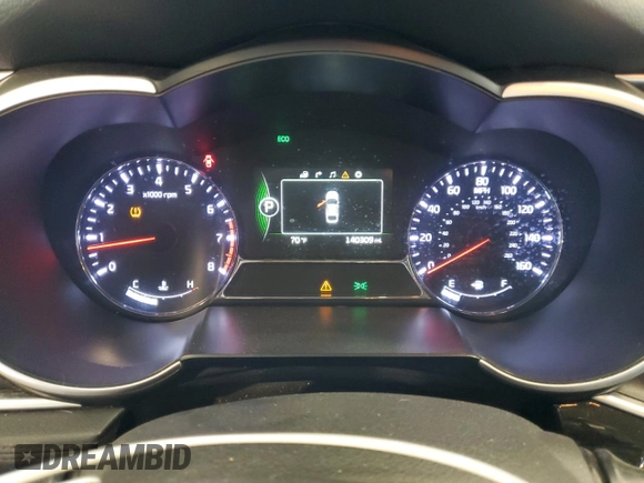 2015 Kia Optima SXL Turbo with VIN 5XXGR4A69FG498155, listed as a Copart auction lot 50351495 with 140,309 mi miles and Salvage title. Bid and sale history available at DreamBid. Image 9.