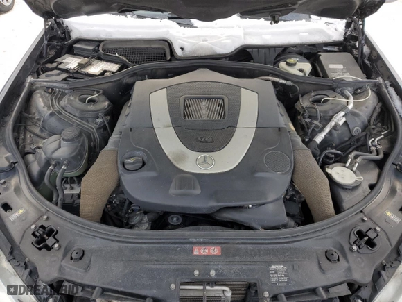 2009 Mercedes-Benz S-Class 5.5L V8 with VIN WDDNG86X69A264020, listed as a Copart auction lot 45210155 with 120,147 mi miles and Clean Title. Bid and sale history available at carsss.com. Image 11.
