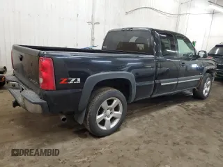 2004 Chevrolet Silverado 1500 with VIN 1GCEK19T54E367178, listed as a Copart auction lot 46606255 with 187,718 mi miles and Salvage Title. Bid and sale history available at DreamBid. Image 3.