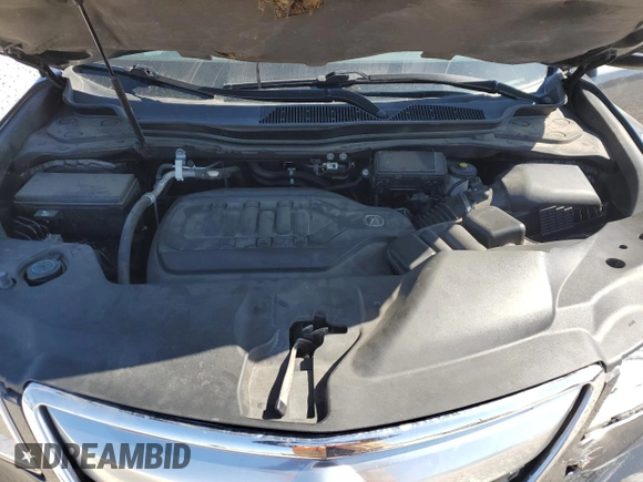 2016 Acura MDX w/Tech with VIN 5FRYD3H43GB009530, listed as a Copart auction lot 46064515 with 0 mi miles and Salvage Title. Bid and sale history available at carsss.com. Image 14.