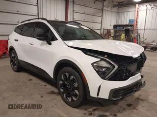 2023 Kia Sportage X-Line with VIN 5XYK6CAF1PG123645, listed as a IAAI auction lot 41691905 with 25,368 mi miles and . Bid and sale history available at DreamBid. Image 1.