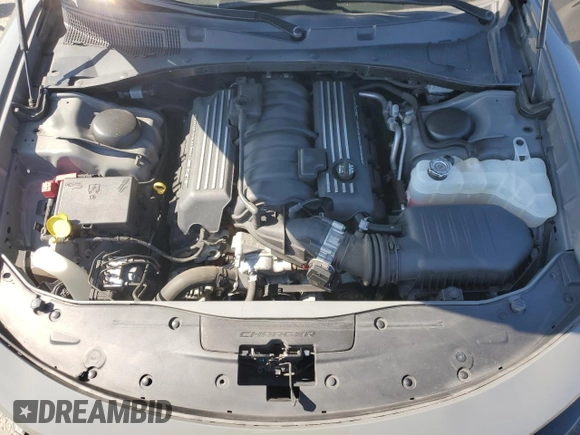 2019 Dodge Charger Scat Pack with VIN 2C3CDXGJ0KH614767, listed as a Copart auction lot 46982365 with 58,390 mi miles and Salvage title. Bid and sale history available at DreamBid. Image 12.