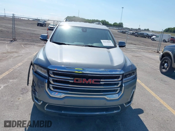 2023 GMC Acadia SLT with VIN 1GKKNML46PZ130813, listed as a IAAI auction lot 42614040 with 56,086 mi miles and . Bid and sale history available at DreamBid. Image 12.