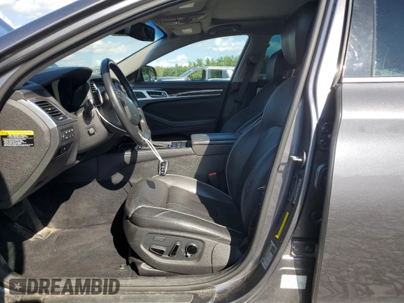 2015 Hyundai Genesis 3.8L with VIN KMHGN4JE2FU063843, listed as a Copart auction lot 68433684 with 152,730 mi miles and Salvage Title. Bid and sale history available at carsss.com. Image 7.