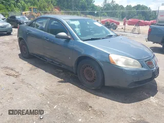 2006 Pontiac G6 6-Cyl z VIN 1G2ZG558464120291, wystawiony jako IAAI lot #42457133 z przebiegiem 110 105 mil mil oraz . Historia ofert i sprzedaży dostępna na DreamBid. Obrazek 1.