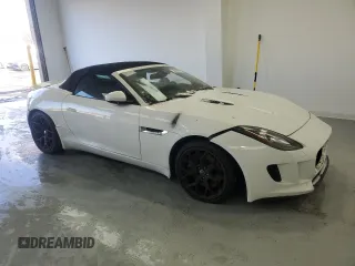 2014 Jaguar F-Type V6 with VIN SAJWA6E76E8K02867, listed as a Copart auction lot 41671135 with 87,325 mi miles and Clean Title. Bid and sale history available at DreamBid. Image 4.