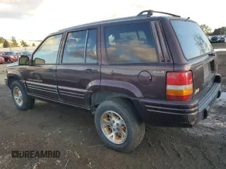 1996 Jeep Grand Cherokee Limited with VIN 1J4GZ78Y3TC182569, listed as a Copart auction lot 80314334 with 302,994 mi miles and Clean Title. Bid and sale history available at carsss.com. Image 2.