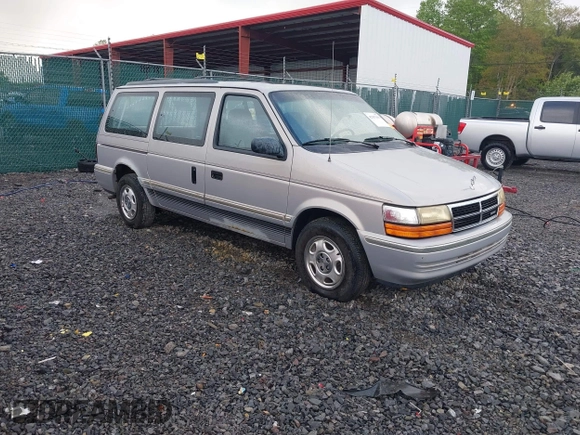 1992 Dodge Caravan Grand SE z VIN 1B4GH44R5NX258694, wystawiony jako IAAI lot #42197603 z przebiegiem 152 591 mil mil oraz . Historia ofert i sprzedaży dostępna na DreamBid. Obrazek 1.