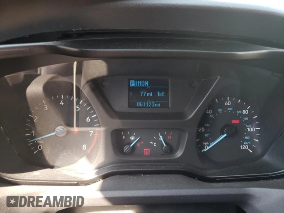 2015 Ford Transit XL с VIN 1FMZK1YM5FKA84940, выставлен на аукционе Copart как лот 62647065 с пробегом 61 123 миль миль и Чистый • Clean title. История ставок и продаж доступна на DreamBid. Изображение 9.