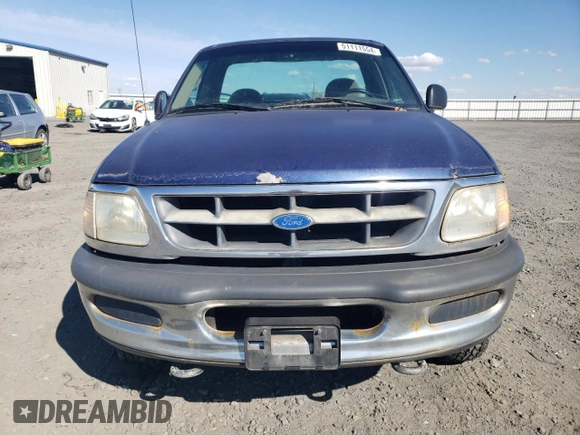 1997 Ford F-150 with VIN 2FTDF1828VCA45652, listed as a Copart auction lot 51111554 with 181,866 mi miles and Clean title. Bid and sale history available at DreamBid. Image 5.