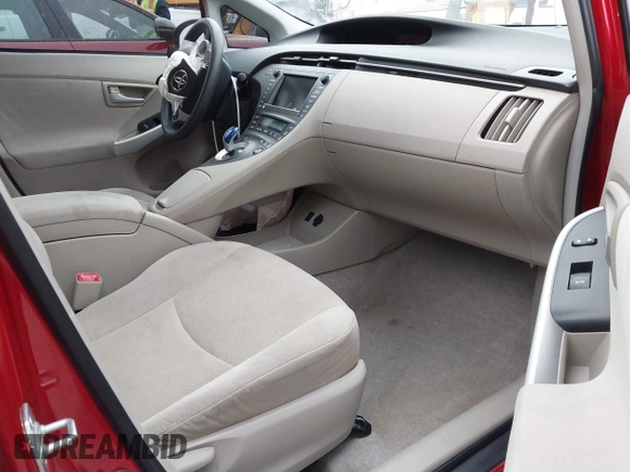 2011 Toyota Prius I with VIN JTDKN3DU7B1441923, listed as a IAAI auction lot 42154214 with 128,876 mi miles and . Bid and sale history available at DreamBid. Image 5.