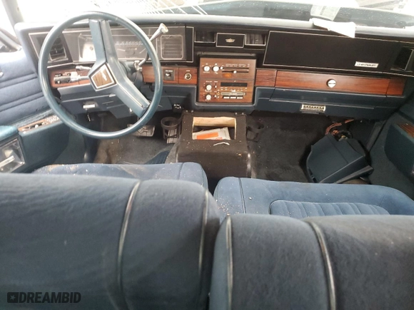 1987 Chevrolet Caprice Classic with VIN 1G1BN51HXHX145814, listed as a Copart auction lot 43583355 with NaN miles and Clean Title. Bid and sale history available at carsss.com. Image 8.