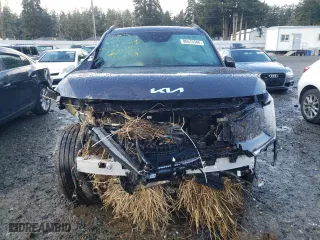 2024 Kia EV9 GT-Line with VIN KNDAEFS54R6045163, listed as a Copart auction lot 86515344 with 0 mi miles and Salvage Title. Bid and sale history available at carsss.com. Image 5.