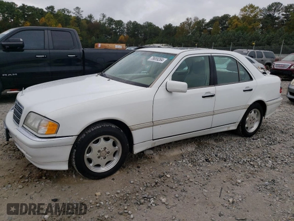 1999 Mercedes-Benz C 230/260/280/320 with VIN WDBHA24G0XA735969, listed as a Copart auction lot 79659264 with 291,245 mi miles and Salvage Title. Bid and sale history available at carsss.com. Image 1.