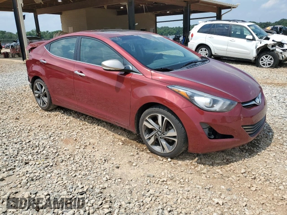 2014 Hyundai Elantra SE with VIN 5NPDH4AE4EH481375, listed as a Copart auction lot 58931095 with 187,303 mi miles and Salvage title. Bid and sale history available at DreamBid. Image 4.