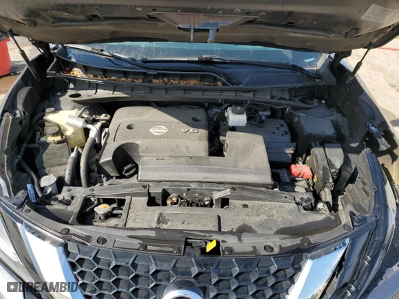 2020 Nissan Murano SV with VIN 5N1AZ2BS1LN122535, listed as a Copart auction lot 43111555 with 80,785 mi miles and Salvage Title. Bid and sale history available at carsss.com. Image 12.