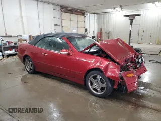 2002 Mercedes-Benz CLK 320/430 with VIN WDBLK65G12T112872, listed as a Copart auction lot 83481604 with 111,370 mi miles and Salvage Title. Bid and sale history available at DreamBid. Image 4.