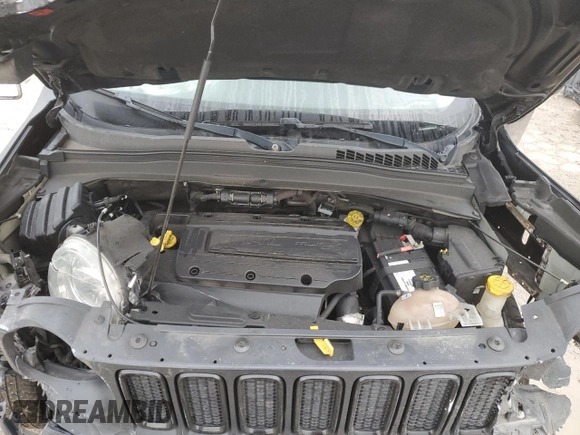 2017 Jeep Renegade Altitude with VIN ZACCJABH0HPG05936, listed as a Copart auction lot 86924814 with Not provided miles and Salvage title. Bid and sale history available at DreamBid. Image 12.