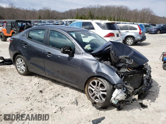 2016 Scion iA with VIN 3MYDLBZV8GY107639, listed as a Copart auction lot 51018575 with 0 mi miles and Salvage Title. Bid and sale history available at carsss.com. Image 4.