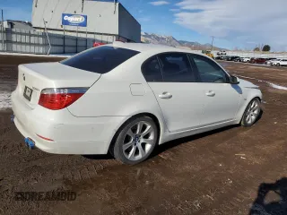 2010 BMW 5 Series 535i with VIN WBANW1C55AC168036, listed as a Copart auction lot 84266224 with 159,224 mi miles and Salvage Title. Bid and sale history available at carsss.com. Image 3.