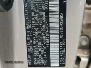 2004 Toyota Camry LE z VIN 4T1BF32K94U571035, wystawiony jako Copart lot #56749935 z przebiegiem 136 361 mil mil oraz Szkoda całkowita • Salvage title. Historia ofert i sprzedaży dostępna na DreamBid. Obrazek 12.