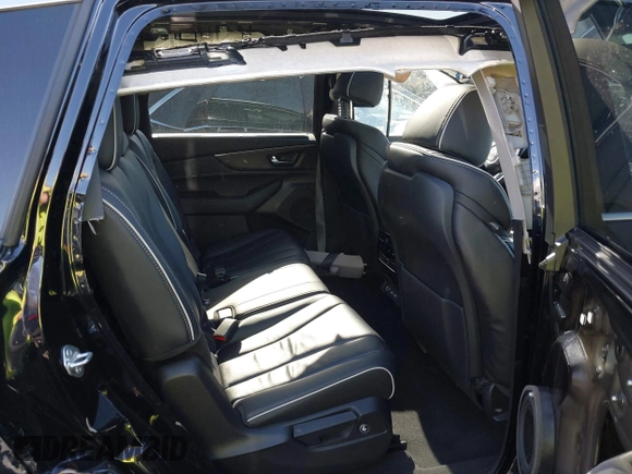 2023 Acura MDX w/Advance Package with VIN 5J8YE1H84PL014255, listed as a IAAI auction lot 41824386 with 17,158 mi miles. Bid and sale history available at carsss.com. Image 8.