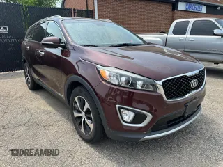 2017 Kia Sorento EX z VIN 5XYPHDA51HG247140, wystawiony jako Copart lot #65479435 z przebiegiem 128 382 mil mil oraz Czysty tytuł • Clean title. Historia ofert i sprzedaży dostępna na DreamBid. Obrazek 1.
