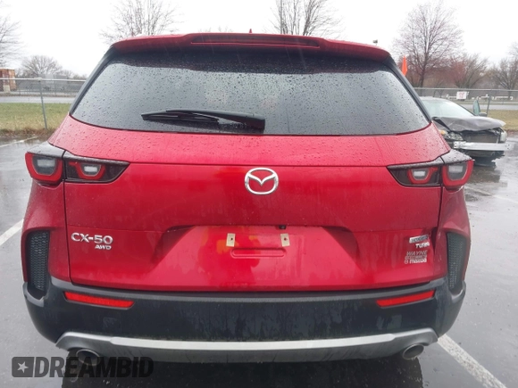 2025 Mazda CX-50 Premium z VIN 7MMVABDY3SN329439, wystawiony jako IAAI lot #41867334 z przebiegiem 3 508 mil mil oraz . Historia ofert i sprzedaży dostępna na DreamBid. Obrazek 16.