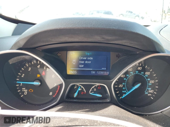 2015 Ford Escape SE with VIN 1FMCU0GX5FUA12226, listed as a Copart auction lot 52609965 with 123,919 mi miles and Salvage Title. Bid and sale history available at carsss.com. Image 9.