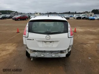 2010 Mazda Mazda5 Sport with VIN JM1CR2W30A0385156, listed as a Copart auction lot 43717875 with 156,602 mi miles and Salvage Title. Bid and sale history available at carsss.com. Image 6.