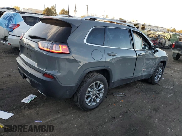 2020 Jeep Cherokee Altitude with VIN 1C4PJMLX7LD635631, listed as a Copart auction lot 81546514 with 29,856 mi miles and Salvage Title. Bid and sale history available at carsss.com. Image 3.
