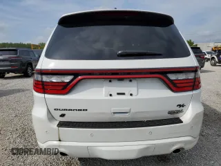 2024 Dodge Durango R/T Plus с VIN 1C4SDJCT1RC205055, выставлен на аукционе Copart как лот 68363854 с пробегом 21 миль миль и Списание • Salvage title. История ставок и продаж доступна на DreamBid. Изображение 6.