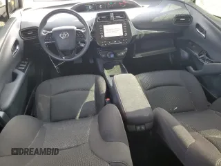2021 Toyota Prius L Eco with VIN JTDKAMFU3M3133914, listed as a Copart auction lot 59897825 with 46,872 mi miles and Salvage title. Bid and sale history available at DreamBid. Image 8.