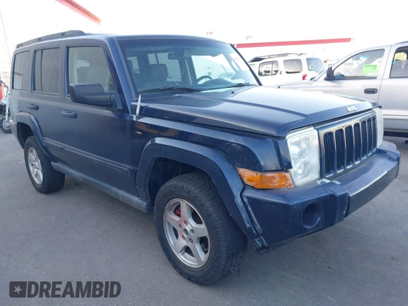 2006 Jeep Commander with VIN 1J8HG48K06C263374, listed as a IAAI auction lot 42164372 with 186,593 mi miles and . Bid and sale history available at DreamBid. Image 1.