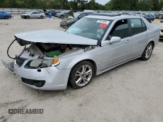 2008 Saab 9-5 with VIN YS3ED45GX83507546, listed as a Copart auction lot 72016094 with 0 mi miles and Salvage Title. Bid and sale history available at carsss.com. Image 1.