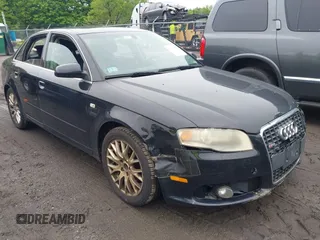 2008 Audi A4 2.0T with VIN WAUDF78E18A151845, listed as a IAAI auction lot 42259539 with 205,565 mi miles and . Bid and sale history available at DreamBid. Image 1.