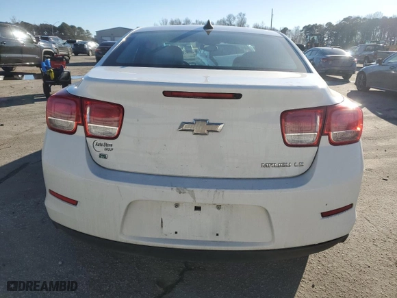 2015 Chevrolet Malibu LS with VIN 1G11B5SL7FF190591, listed as a Copart auction lot 42778155 with 120,145 mi miles and Salvage Title. Bid and sale history available at carsss.com. Image 6.
