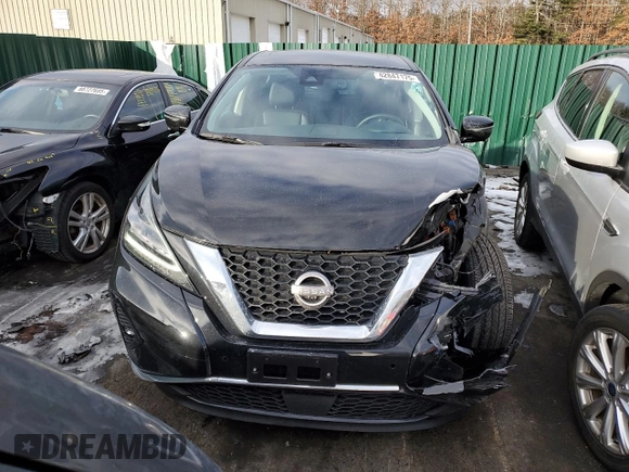 2023 Nissan Murano SL z VIN 5N1AZ2CS6PC126158, wystawiony jako Copart lot #42847175 z przebiegiem 11 192 mil mil oraz Szkoda całkowita • Salvage title. Historia ofert i sprzedaży dostępna na DreamBid. Obrazek 5.