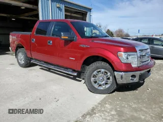 2014 Ford F-150 XL with VIN 1FTFW1ET9EFB85705, listed as a Copart auction lot 46814355 with 159,984 mi miles and Salvage Title. Bid and sale history available at carsss.com. Image 4.