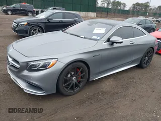 2015 Mercedes-Benz S 63 AMG with VIN WDDXJ7JB0FA003591, listed as a IAAI auction lot 41669232 with 76,490 mi miles and . Bid and sale history available at carsss.com. Image 18.